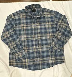 Local Boy Outfitters Men's Blue Plaid Button-Down Shirt